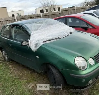 VW POLO, enkel voor vergunninghouders en erkende centra voor verschrotting – kavel bij Belga Veilingen, Lokaal Bestuur Ronse