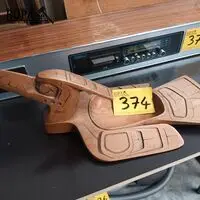 Houten schaal in vogelvorm – kavel bij BOPA Auctions, Hooglede