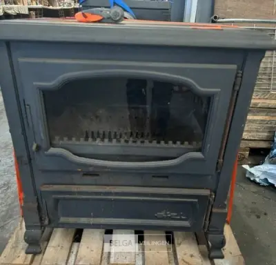 Houtkachel Efel – kavel bij Belga Veilingen, Lummen