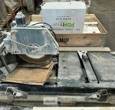 Elektrische tegelsnijmachine – kavel bij Belga Veilingen, Lummen