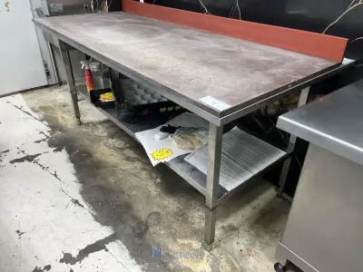 RVS werktafel – kavel bij VH Auctions