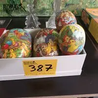 Paaseieren. 4 stuks – kavel bij BOPA Auctions, Hooglede