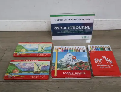 4 Sets kleurpotloden – kavel bij GSD Auctions, Zoeterwoude