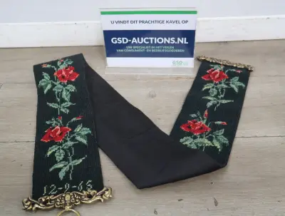 Geborduurde Schellekoord – kavel bij GSD Auctions, Zoeterwoude