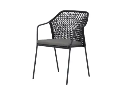 4x Burano Chair Anthracite – kavel bij XL Auctions