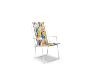 10x Chiemsee folding chair High Backrest Tropical – kavel bij XL Auctions