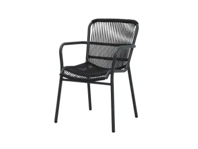2x Fellow Outdoor Garden Chair Anthracite – kavel bij XL Auctions