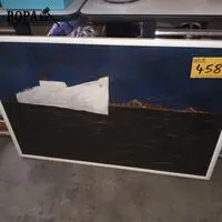 Kader met boot – kavel bij BOPA Auctions, Hooglede