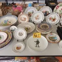 Sierborden. 30 stuks – kavel bij BOPA Auctions, Hooglede