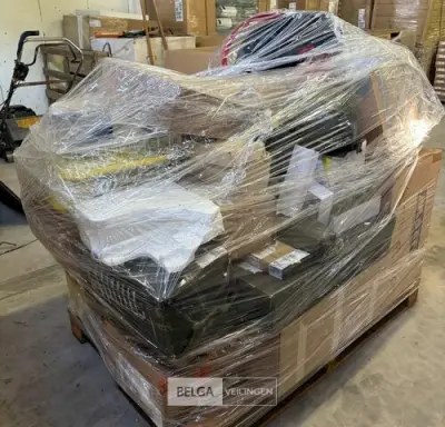 1x Pallet retourgoederen – kavel bij Belga Veilingen, Poppel