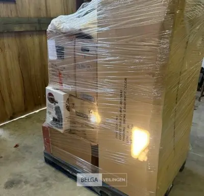 1x Pallet retourgoederen – kavel bij Belga Veilingen, Poppel
