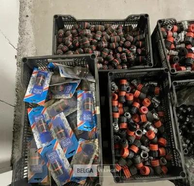 1x Pallet diverse slang koppelingen – kavel bij Belga Veilingen, Poppel