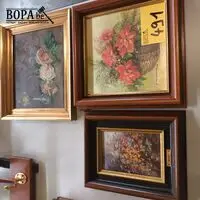 Schilderijen met bloemen. 3 stuks – kavel bij BOPA Auctions, Hooglede