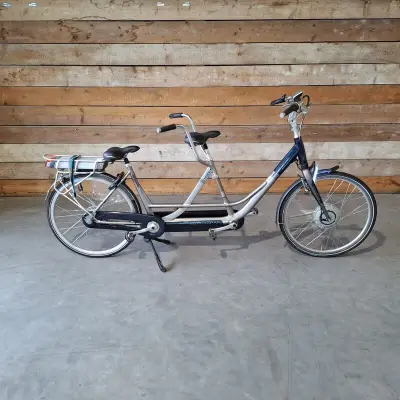 Elektrische Tandem, Sparta, Double-X, Grey / Darkblue
