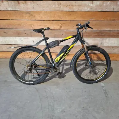 Elektrische mountainbike, Graveler, e9.4 650b, Zwart / Geel – kavel bij Onlineveilingmeester, Heerenveen