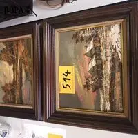 Kaders landschap. 2 stuks – kavel bij BOPA Auctions, Hooglede