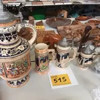 Bierpotten. 5 stuks – kavel bij BOPA Auctions, Hooglede