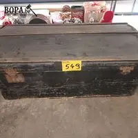 Houten koffer – kavel bij BOPA Auctions, Hooglede