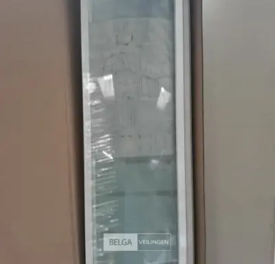 1 x Schuifdeur half ronde douchebak 90x90 cm – kavel bij Belga Veilingen, Oudsbergen