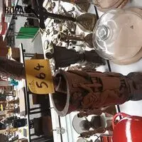 Afrikaanse vijzel met stamper – kavel bij BOPA Auctions, Hooglede