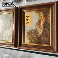 Kader landschap. 2 stuks – kavel bij BOPA Auctions, Hooglede