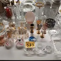 Glaswerk en kristal. 36 stuks – kavel bij BOPA Auctions, Hooglede