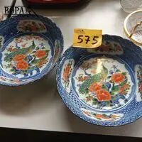 Chinese kom. 2 stuks – kavel bij BOPA Auctions, Hooglede