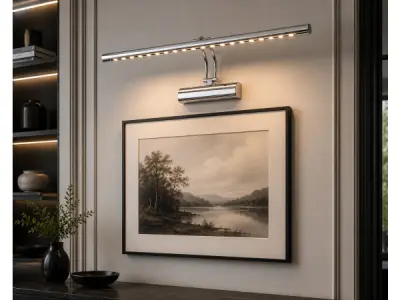 2x LED Spiegel-/Schilderijlamp 6W – 4200K – FLAMINGO-6 – kavel bij XL Auctions