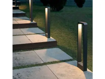 10x Tuinlamp – 60 cm – 7W LED – 3000K – Zwart – SLA-01 – kavel bij XL Auctions