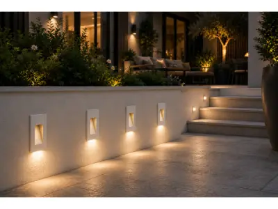 10x LED Trapverlichting 3W – Rechthoek – Wit – YOGA-V1 – kavel bij XL Auctions