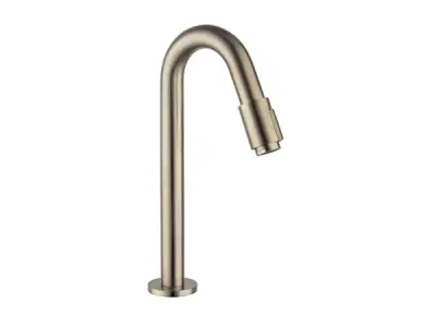 Alterna tapkraan staand 27cm Piccolo geborsteld nikkel – kavel bij XL Auctions