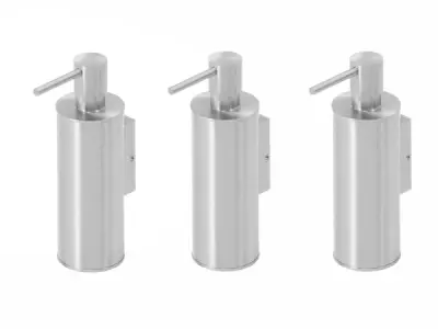 3x Beaux zeepdispenser staand 150ml Ulis geborsteld – kavel bij XL Auctions