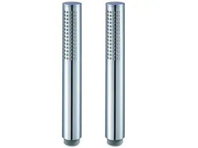 2x Beaux staafhanddouche 1 straalsoort Lisieux chroom – kavel bij XL Auctions