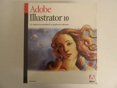 Adobe Illustrator 10 (NIEUW) – kavel bij De Kringwinkel, Leopoldsburg