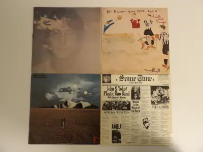 Lot John Lennon Lp's – kavel bij De Kringwinkel, Leopoldsburg