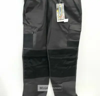 1 x Werkbroek grijs/zwart Free2be 44 – kavel bij Belga Veilingen, Oudsbergen