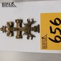 Kruisbeeld in koper – kavel bij BOPA Auctions, Hooglede