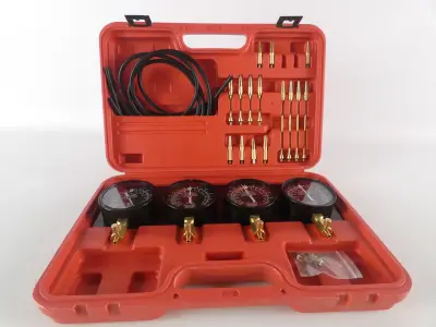 HBM Machines carburateur-synchronisatieset – kavel bij De Kringwinkel, Heverlee