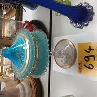Dekselpot in glas – kavel bij BOPA Auctions, Hooglede