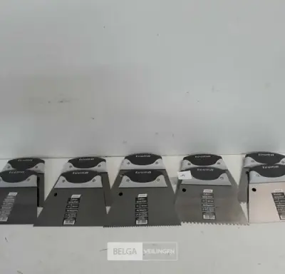 10 x Lijmkam 180 mm soft handvat 5 assorti – kavel bij Belga Veilingen, Oudsbergen