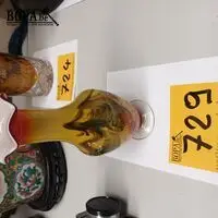 Vaasje in glas – kavel bij BOPA Auctions, Hooglede