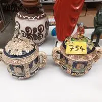 Duitse kabouterpot. 2 stuks – kavel bij BOPA Auctions, Hooglede