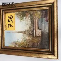 Schilderij Eifeltoren – kavel bij BOPA Auctions, Hooglede