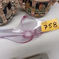 Glazen schaal in Murano stijl – kavel bij BOPA Auctions, Hooglede