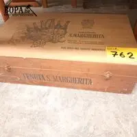 Houten wijnkist – kavel bij BOPA Auctions, Hooglede