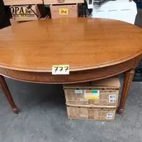 Ovalen tafel – kavel bij BOPA Auctions, Hooglede