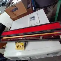 Biljartstok in koffer Riley – kavel bij BOPA Auctions, Hooglede