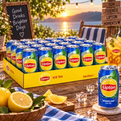 2x tray Lipton ice tea sparkling ZERO – kavel bij GSD Auctions, Zoeterwoude