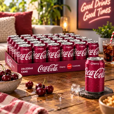 2x tray Coca cola cherry – kavel bij GSD Auctions, Zoeterwoude