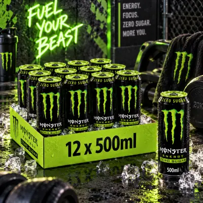 2x tray Monster Green zero – kavel bij GSD Auctions, Zoeterwoude